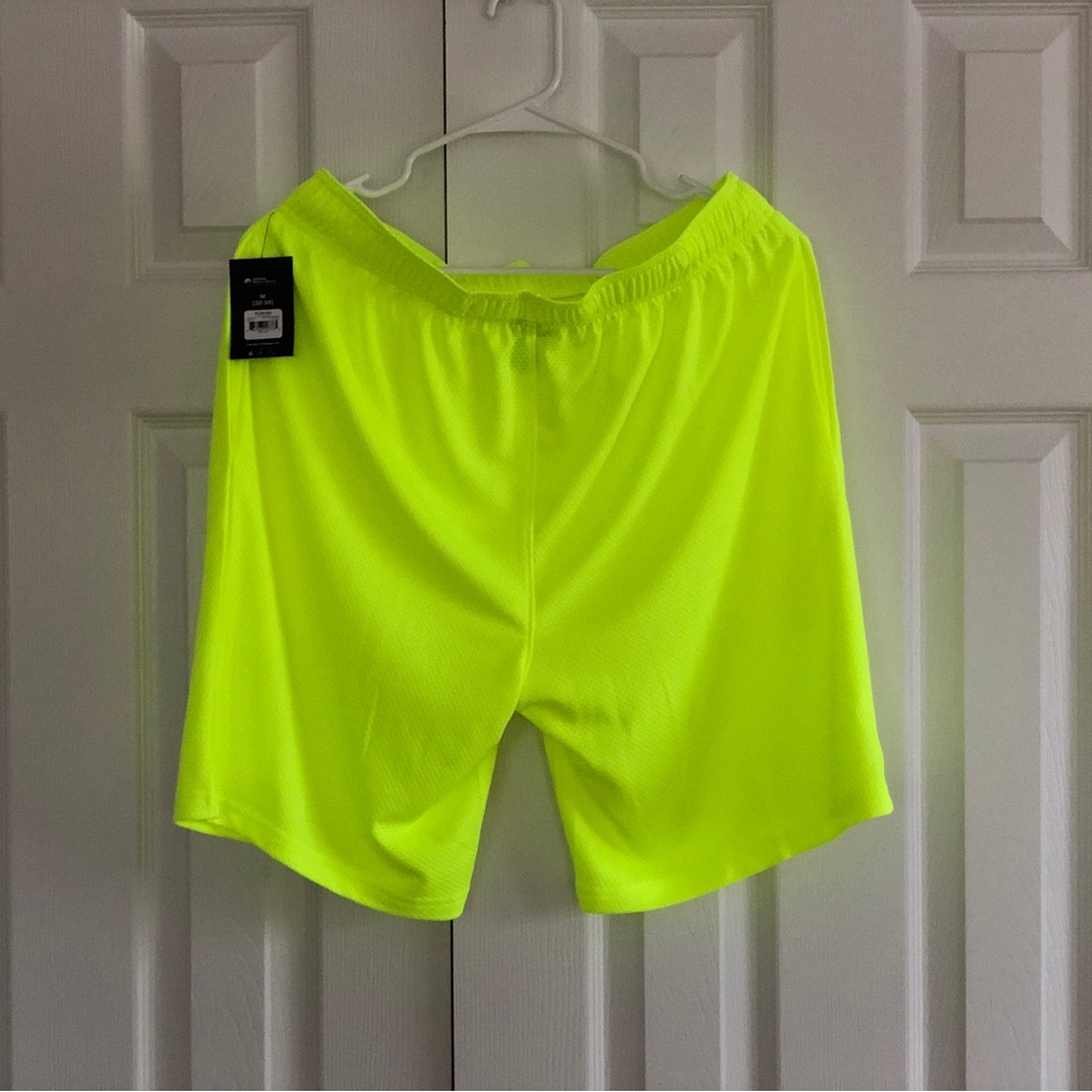 NWT Athletic Works Running Shorts Reflective Safety Color Men Size M